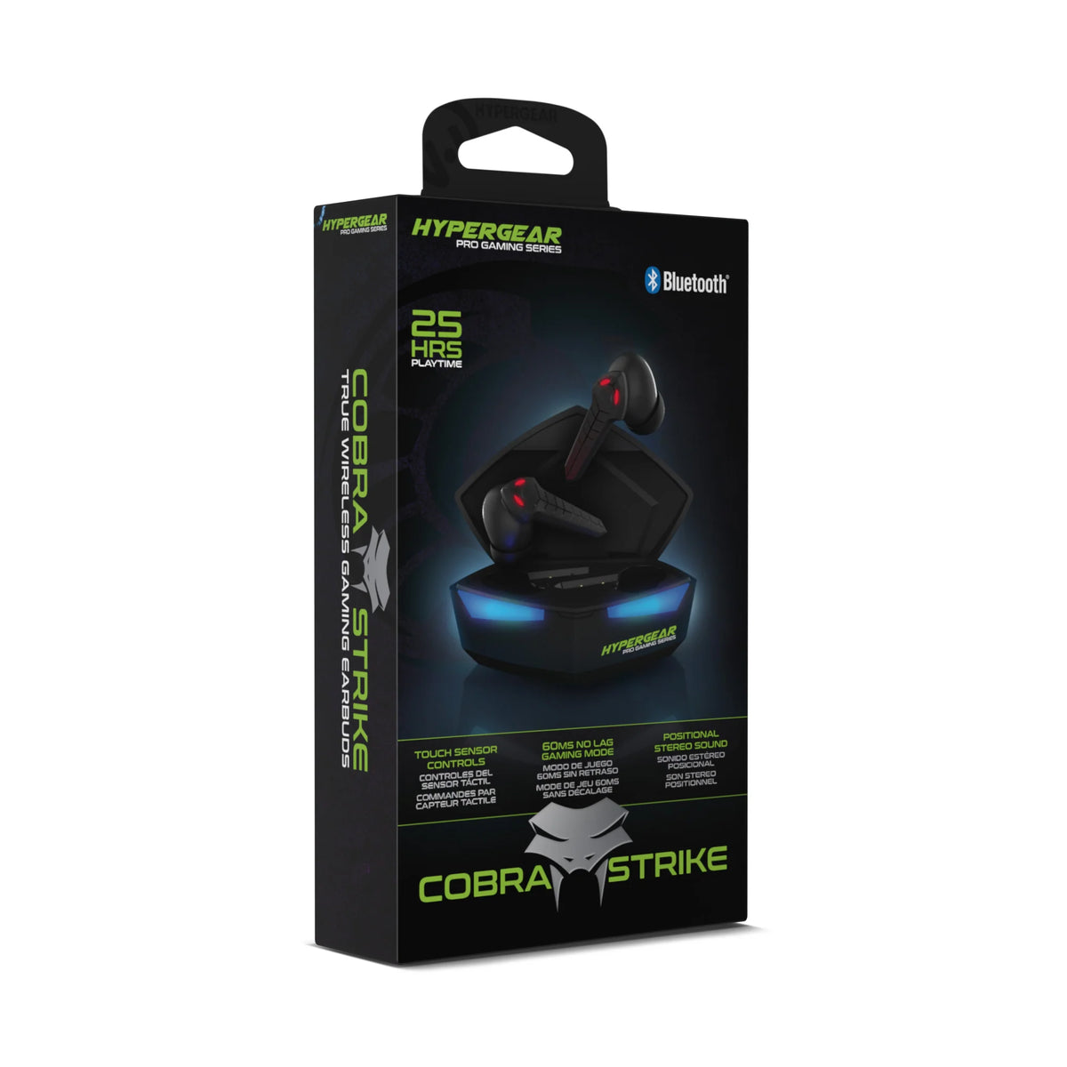 Hypergear Cobrastrike True Wireless Gaming Earbuds with No Lag Audio