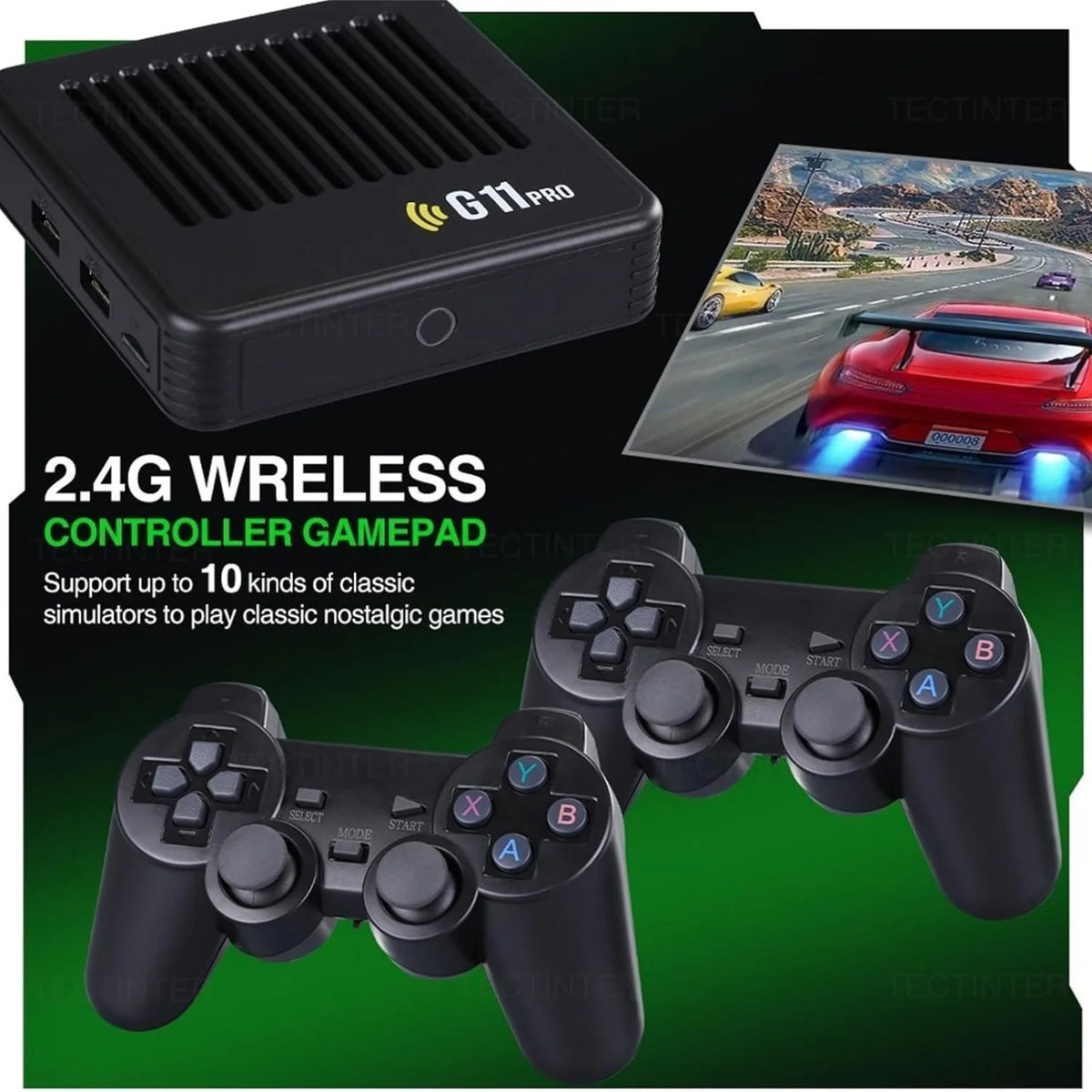 G11 Pro 4K HD Game Stick 256G Built-In 60000+ Retro Games