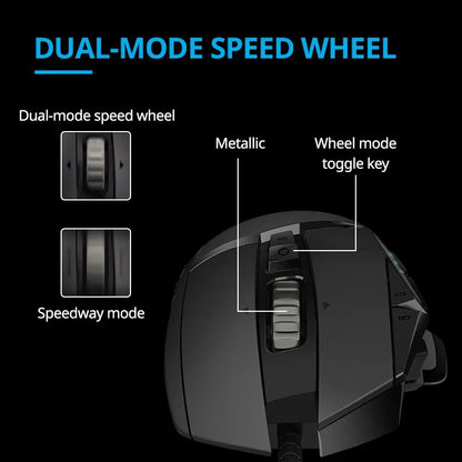 Logitech G502Hero Master Wired Gaming Mouse 502 Esports Machinery Eat Chicken Macro CS Programming Peripheral